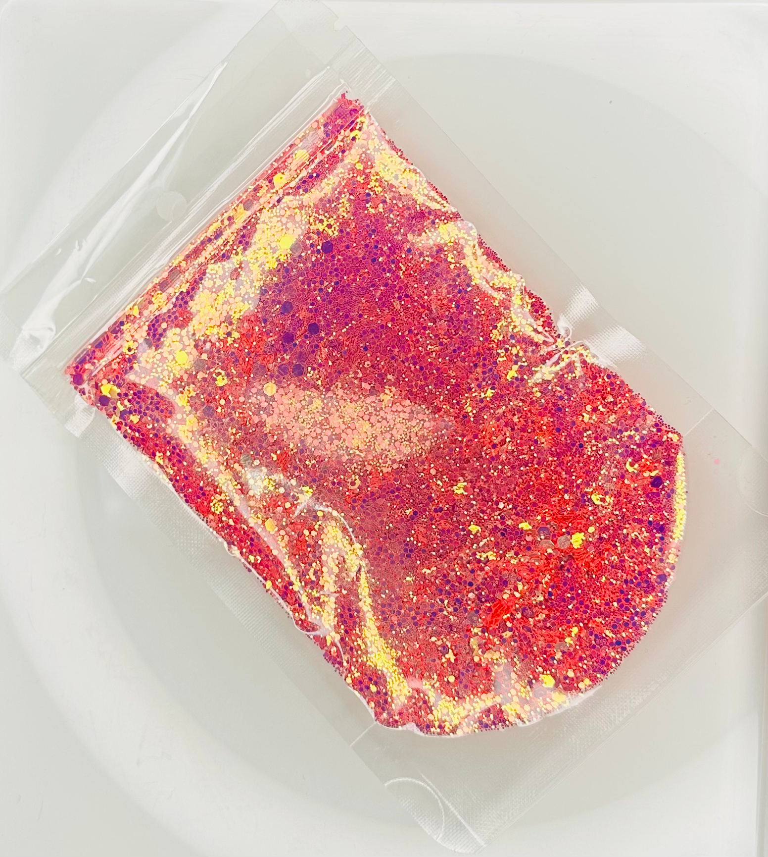 Flamingo Glow - Colour Shift Lumina Series - Chunky Glitter Mix image 1