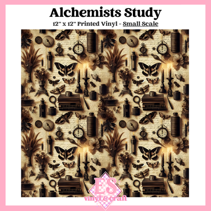 Alchemists Study - Small or Large Scale Options - 12" x 12" Sheet image 1