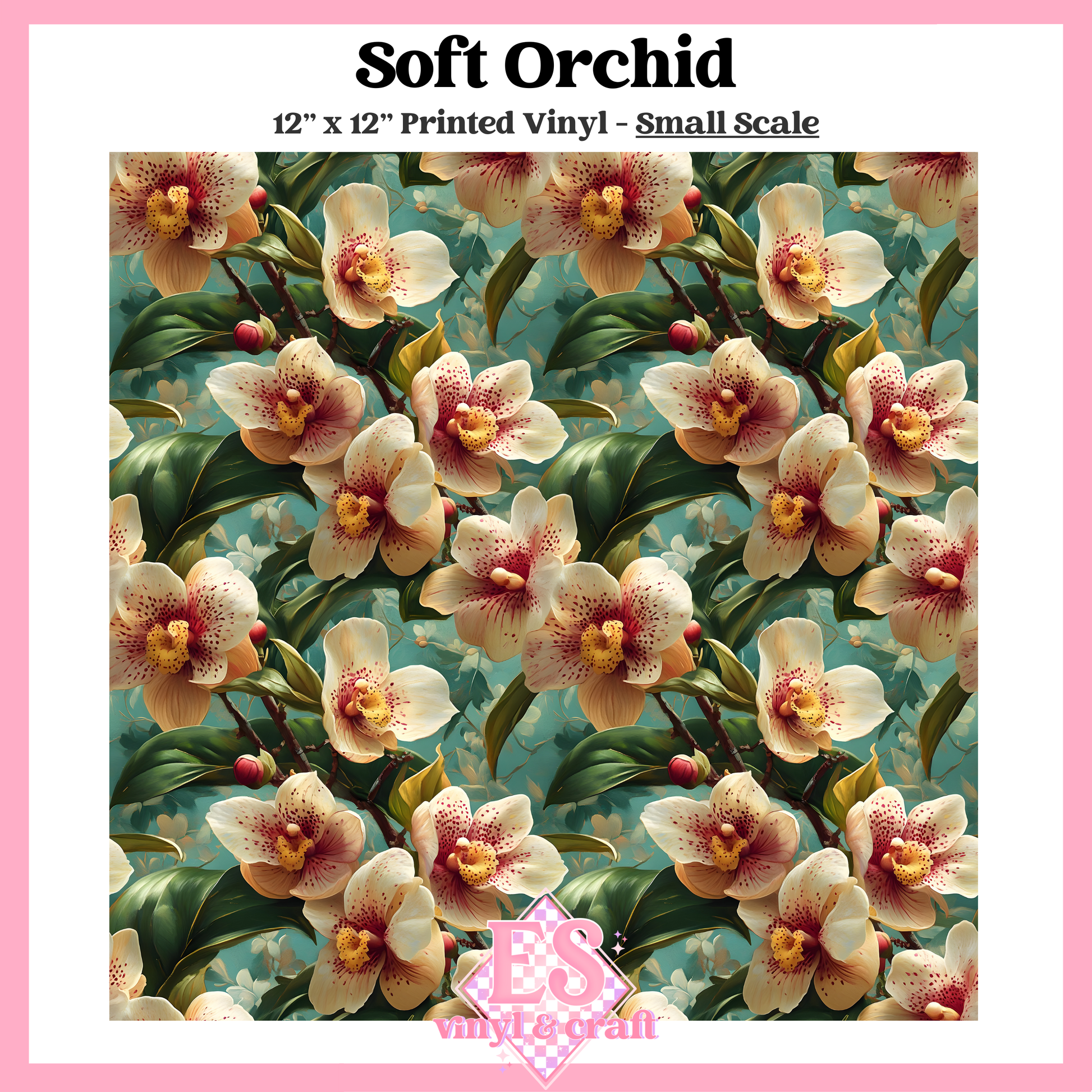 Soft Orchid - Small or Large Scale Options - 12" x 12" Sheet image 1