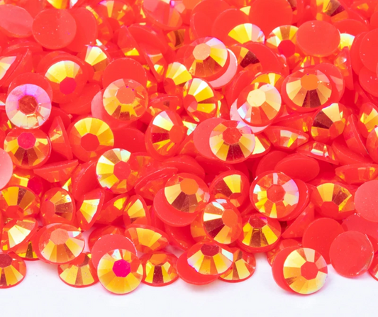 Poppy - AB Jelly Rhinestones (3mm, 4mm & 5mm) image 0