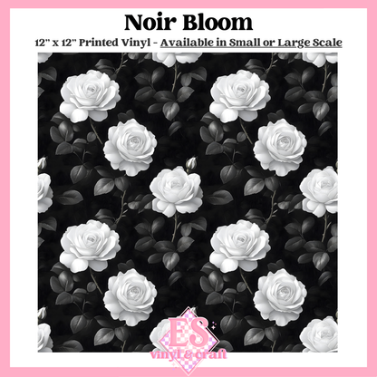 Noir Bloom - Small or Large Scale Options - 12" x 12" Sheet image 0