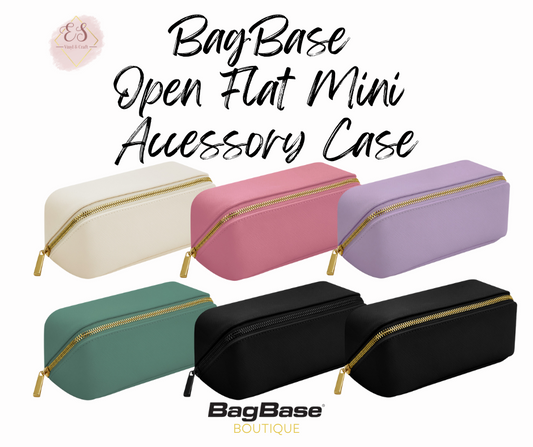 BagBase Boutique Open Flat Mini Accessory Case image 0