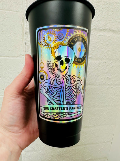 The Crafters Parnter - Teckwrap Holographic Rainbow Silver image 0