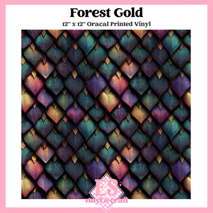 Obsidian & Ember Scale Collection - 12" x 12" Sheet (14 Different Designs) image 6