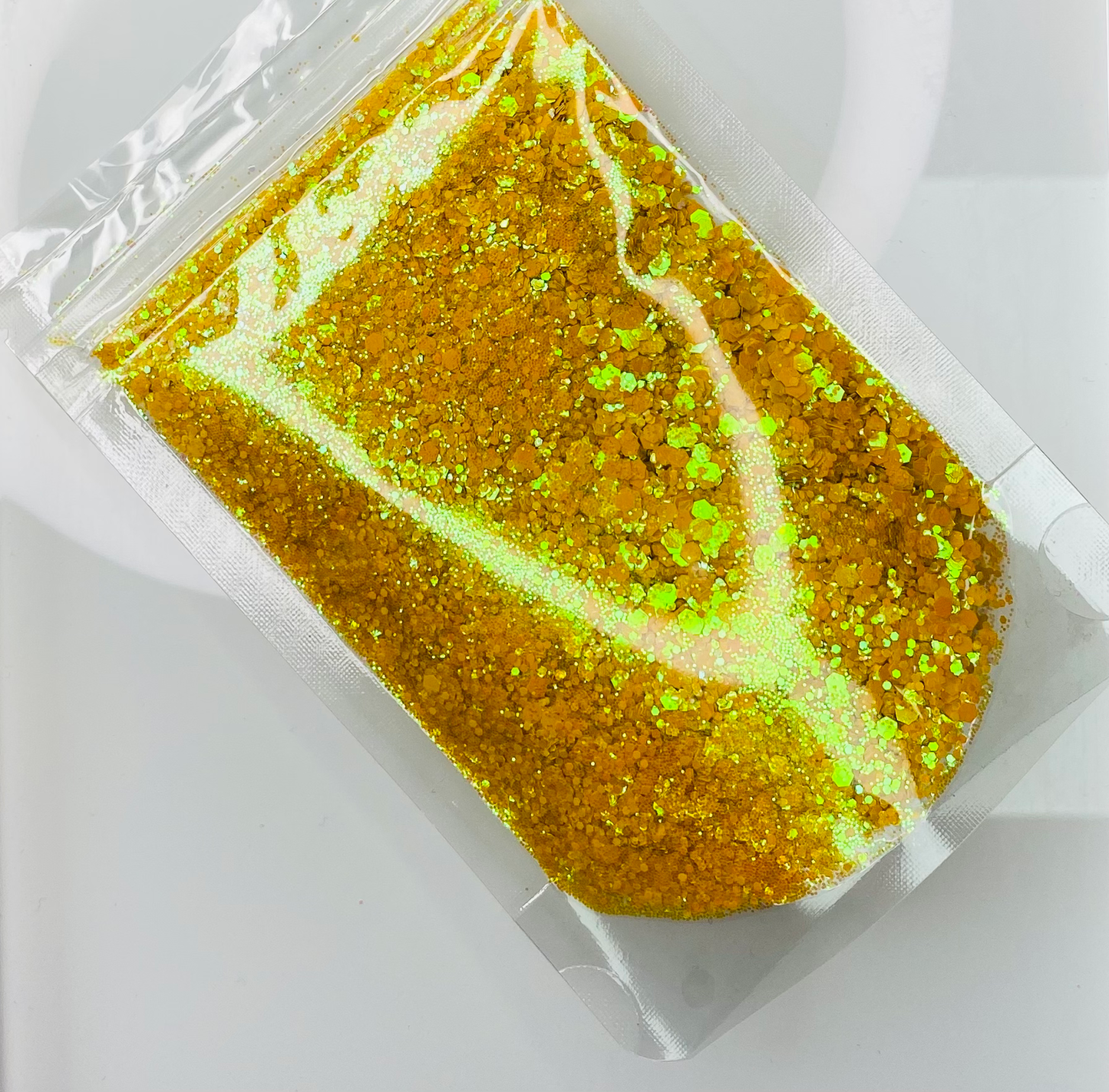 Teddy Bear Sunflower - Pearl Opal Chunky Glitter Mix image 1