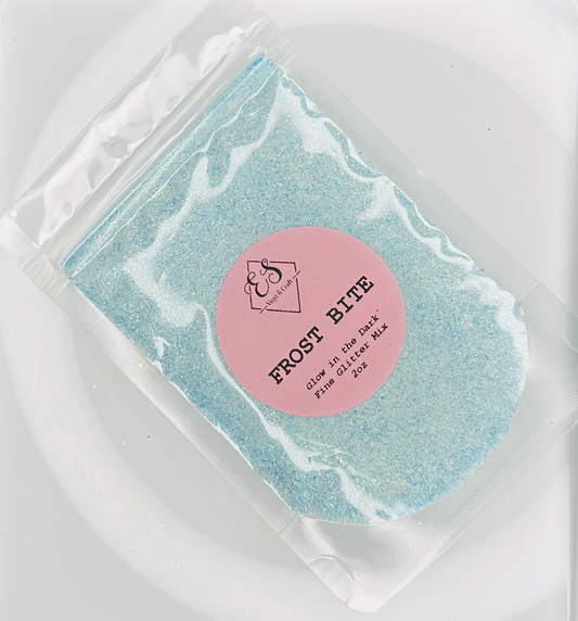 Frost Bite - Glow in the Dark Fine Glitter Mix image 0
