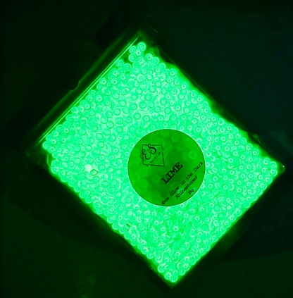 Lime - Glow in the Dark Resin Rhinestones (3mm, 4mm & 5mm) image 3