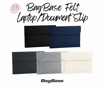 BagBase Felt Laptop/Document Slip image 0