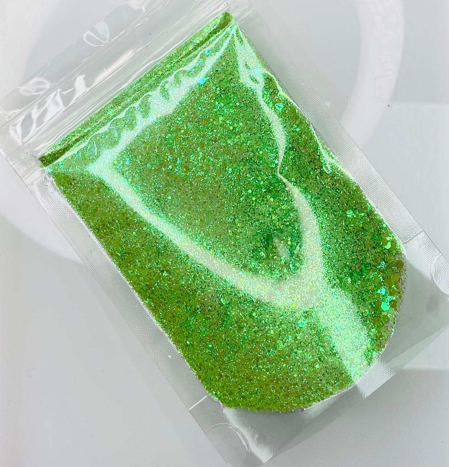 Kiwi Crush - Pearl Opal Chunky Glitter Mix image 1