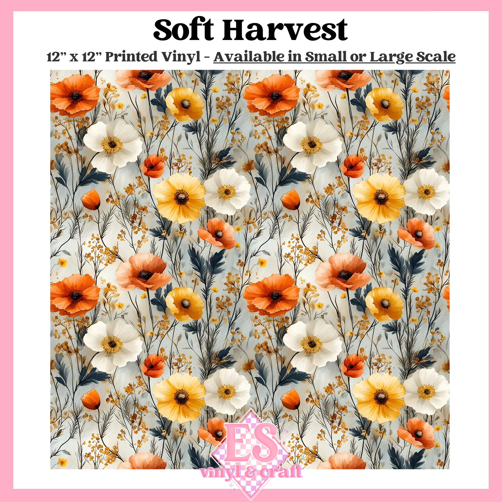 Soft Harvest - Small or Large Scale Options - 12" x 12" Sheet image 0