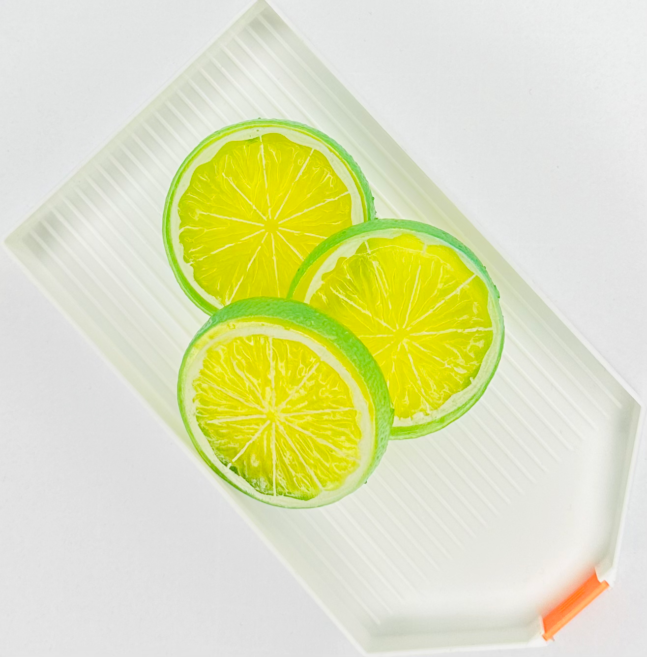 Imitation Lime Slices (Pack of 3) image 0