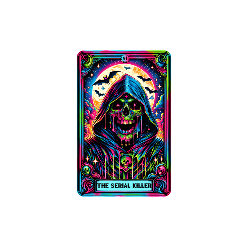 Halloween Tarot Card Decals - White Glossy Section 2 image 8