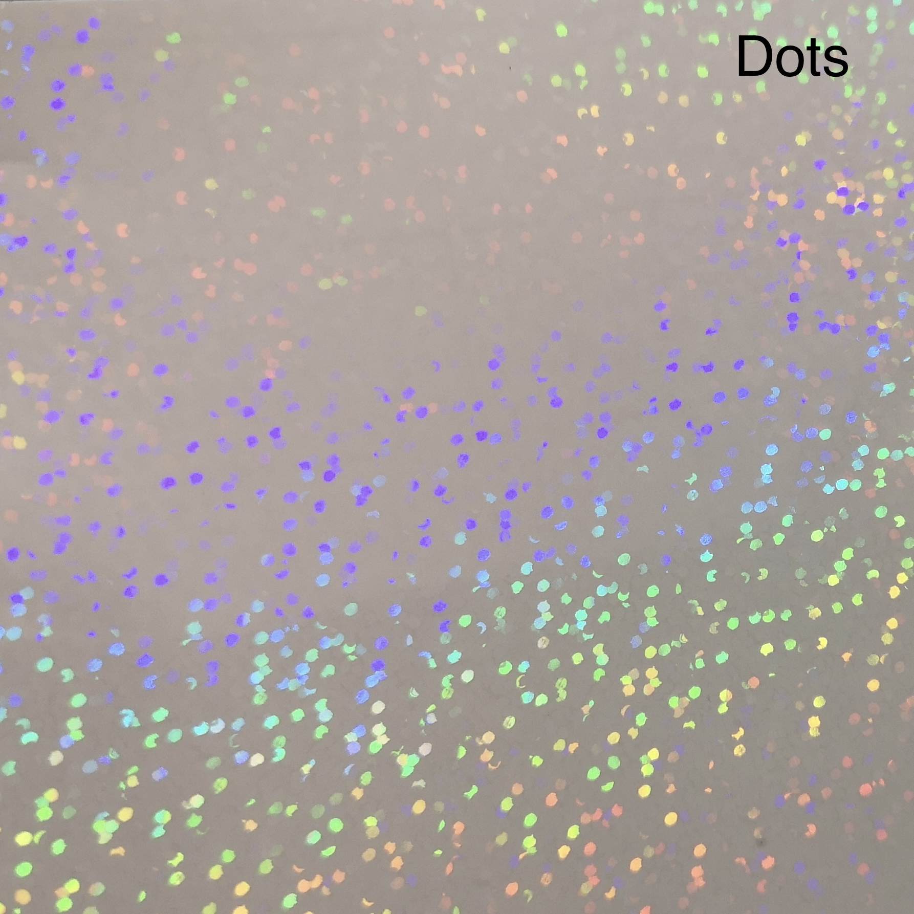 Holographic Overlay Transparent Vinyl Self Adhesive image 3