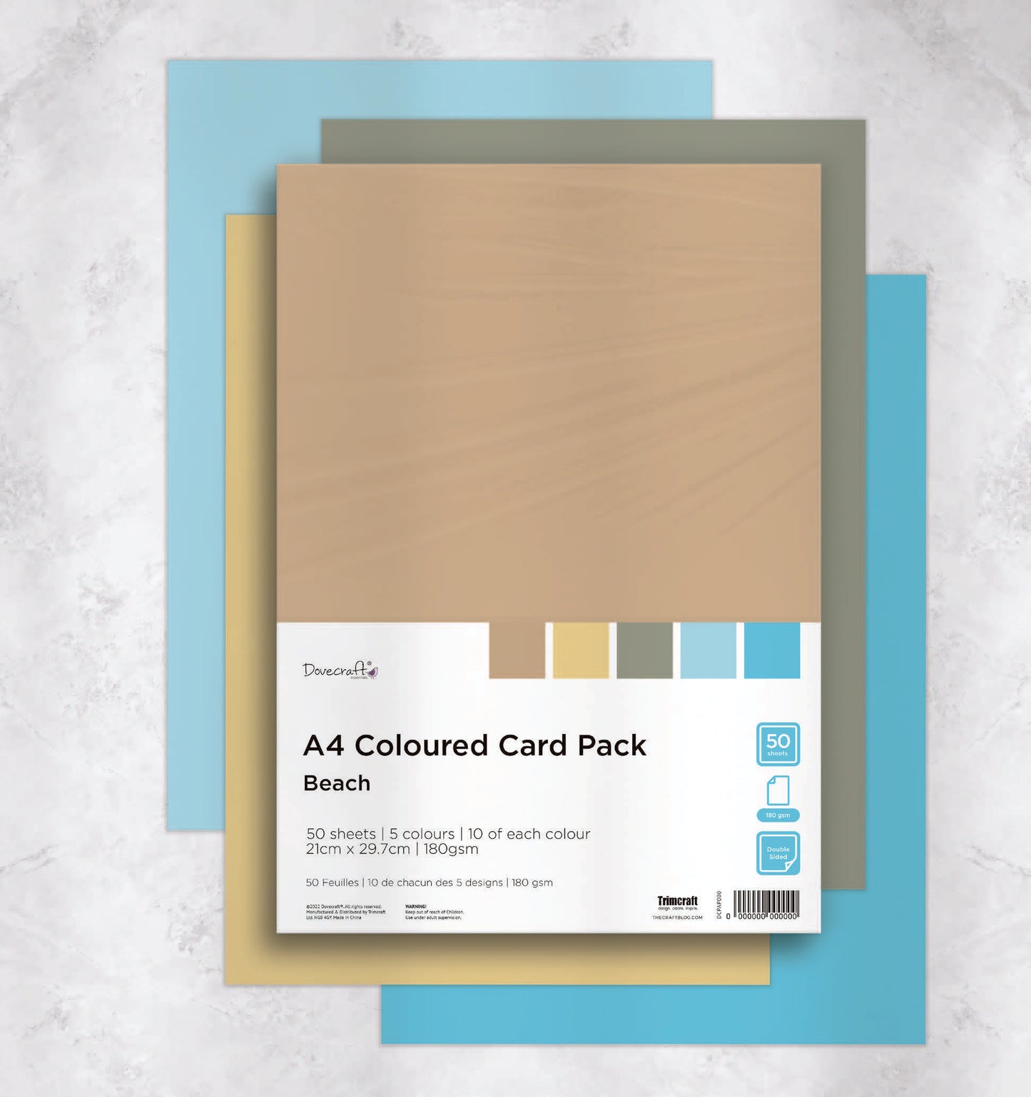 Dovecraft A4 Coloured Card Packs image 8