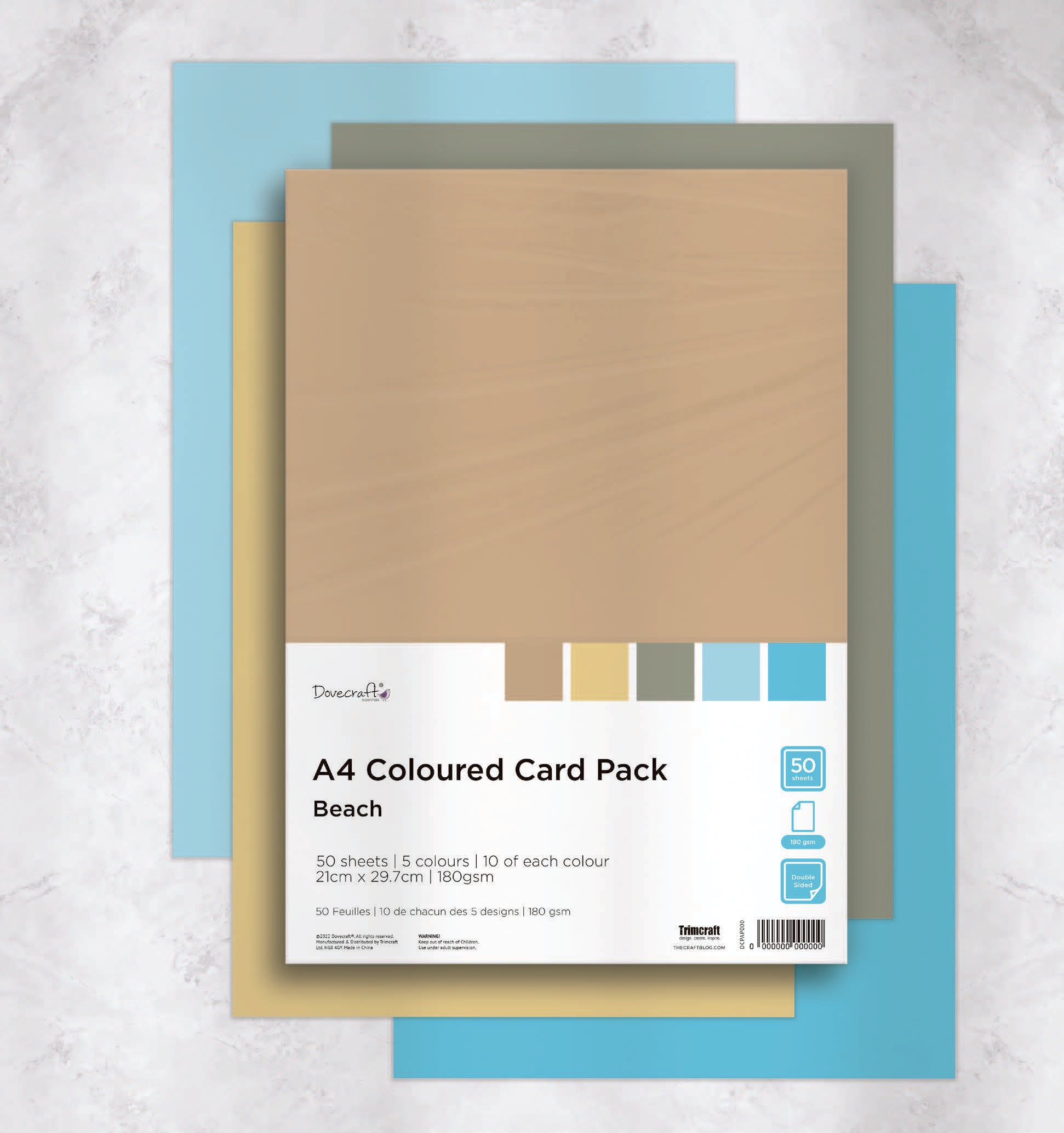 Dovecraft A4 Coloured Card Packs image 8