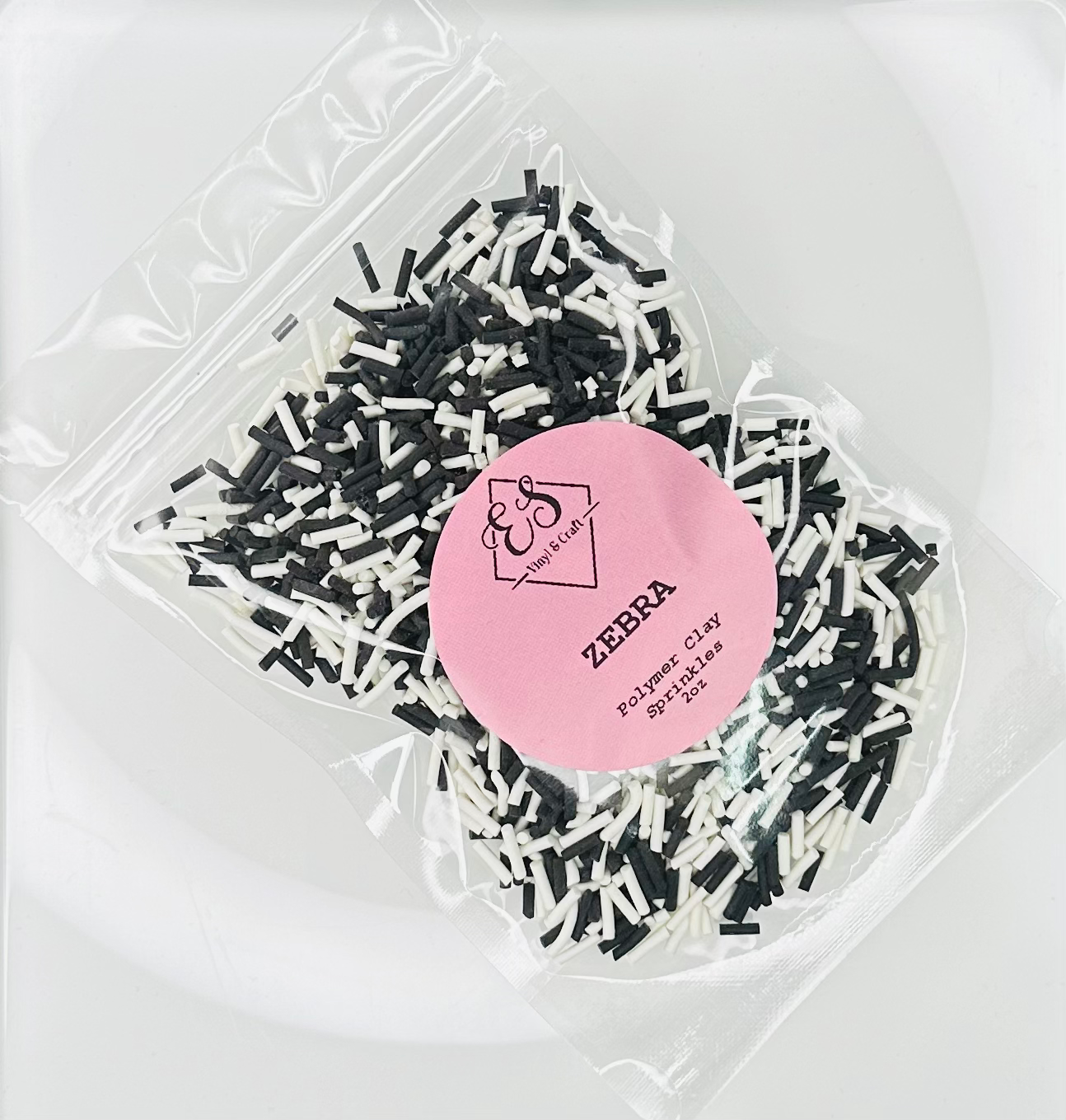 Zebra - Polymer Sprinkles image 0