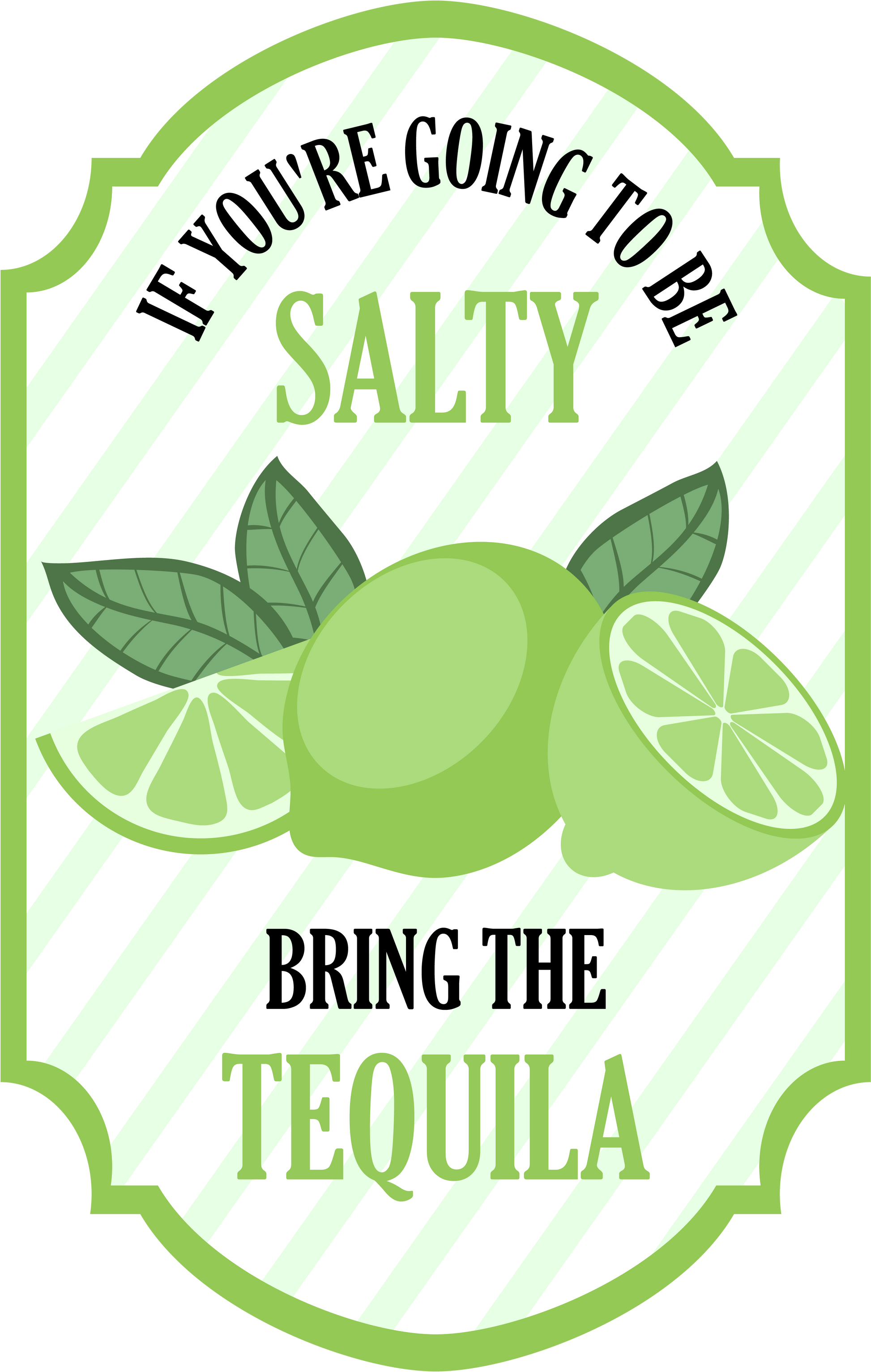 If You're Going to be Salty Bring the Tequila image 3