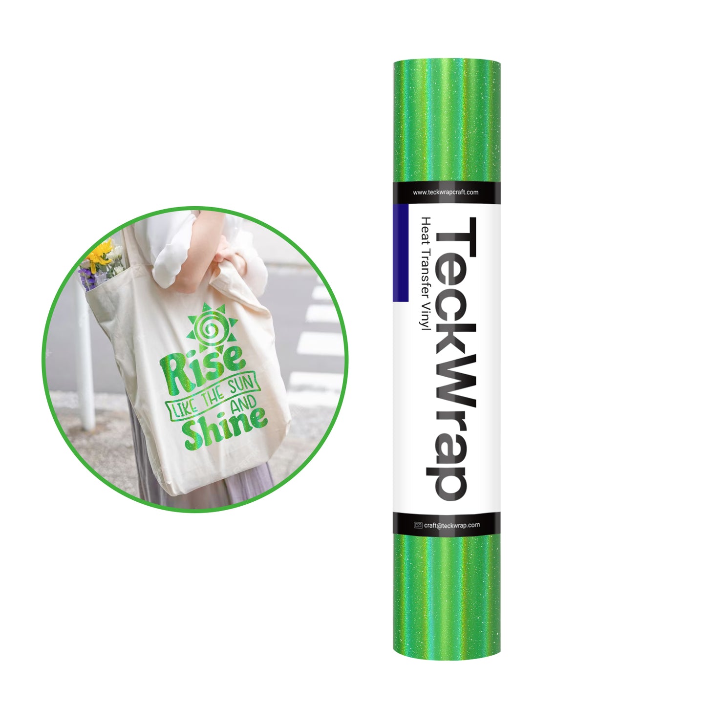 Teckwrap Holographic Shimmer Heat Transfer Vinyl