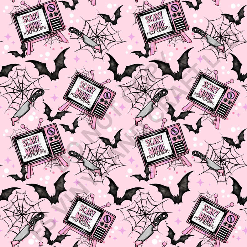 Scary Movie - A4 or 12" x 12" Sheet image 0