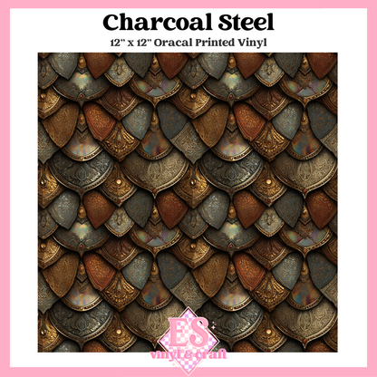 Gemstone Dragon Scale Collection - 12" x 12" Sheet (14 Different De image 2