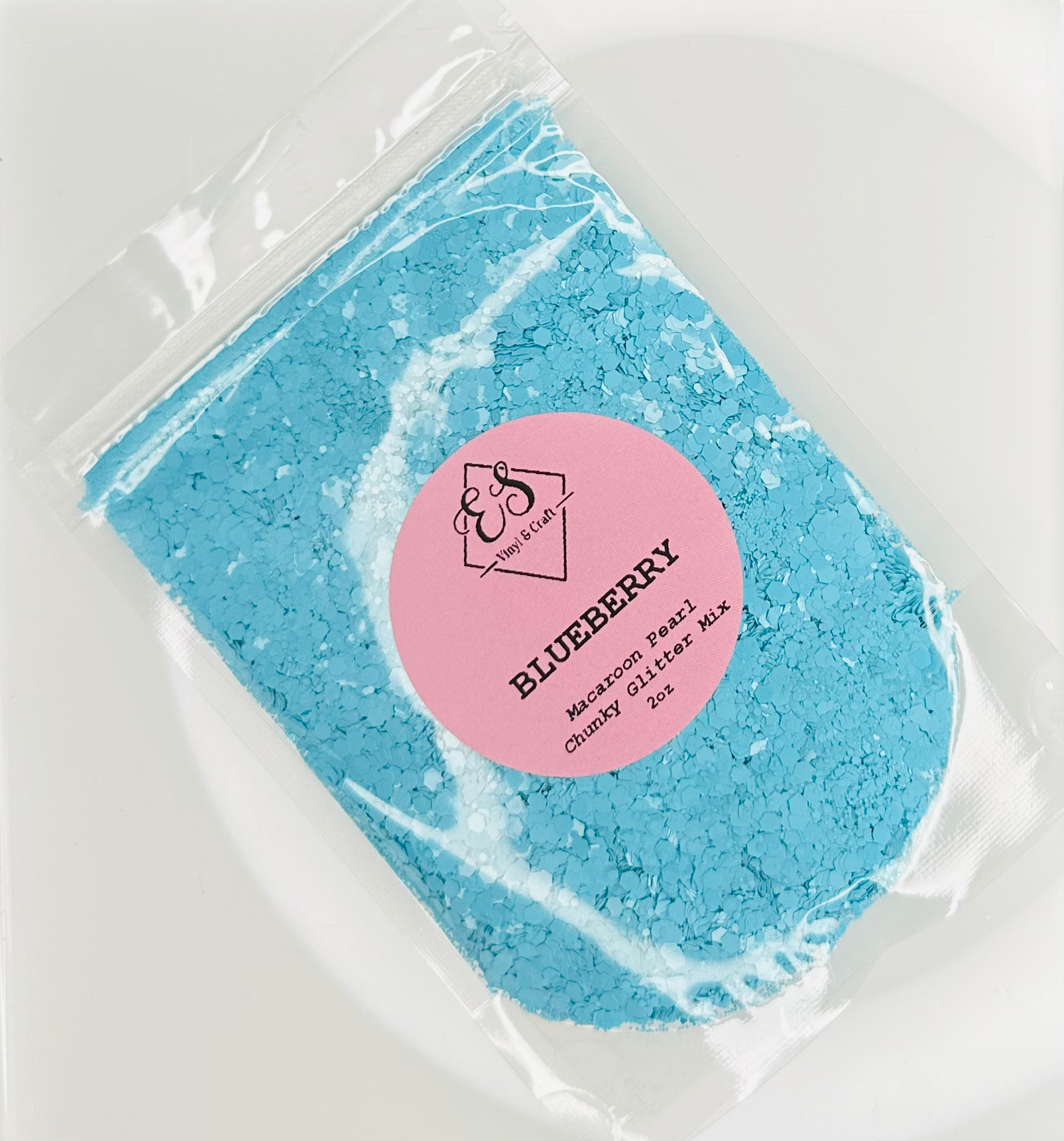 Blueberry - Macaroon Pearl Chunky Glitter Mix image 0