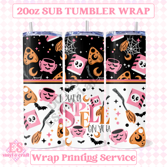 Put a Spell on You - Full 20oz Tumbler Sublimation Print image 0