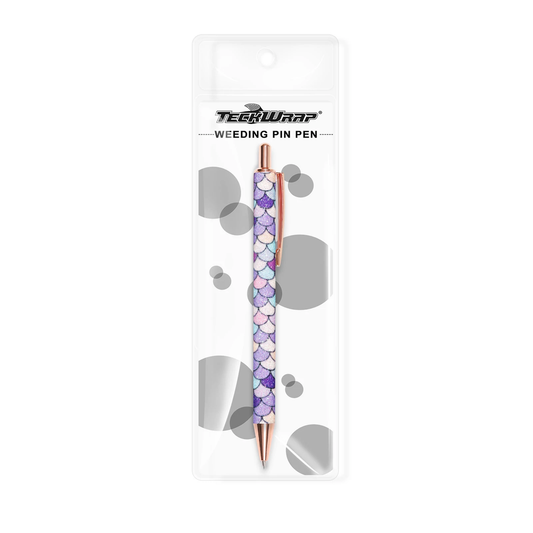 Teckwrap Purple Pattern Mermaid Weeding Pen image 0