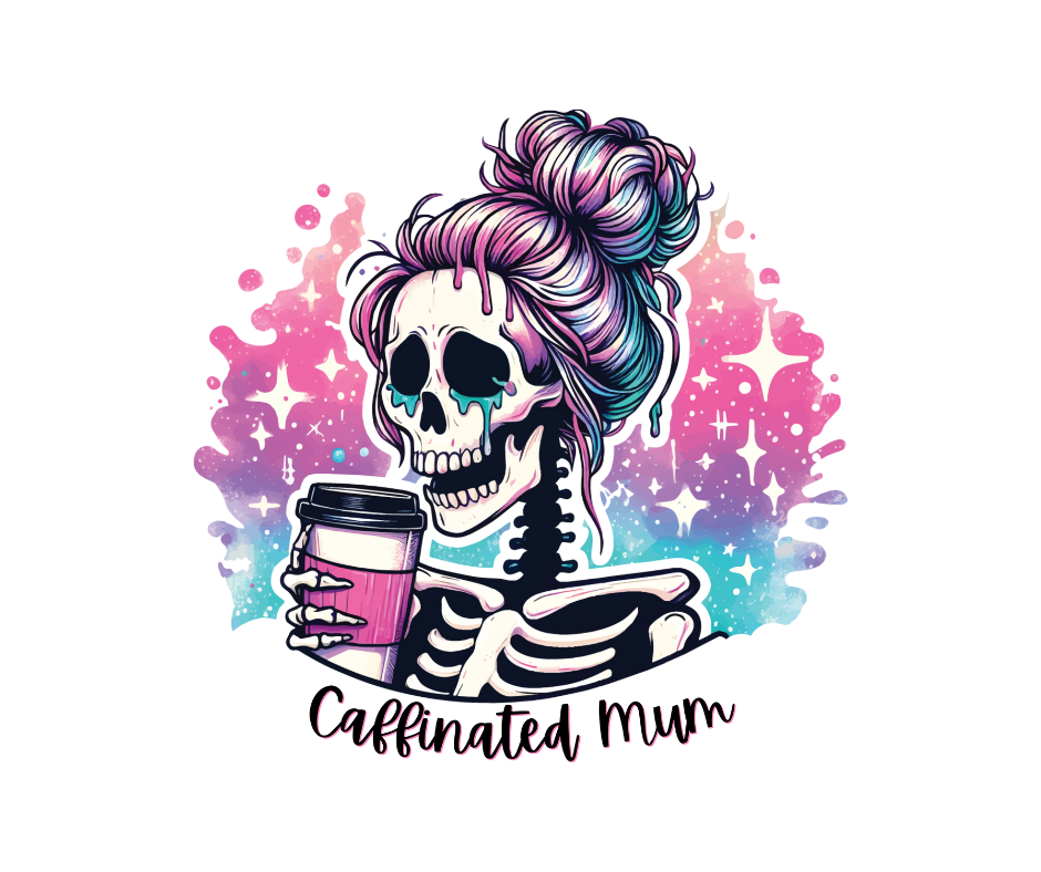Skeleton Decals - Teckwrap Holographic Printed Vinyl image 1