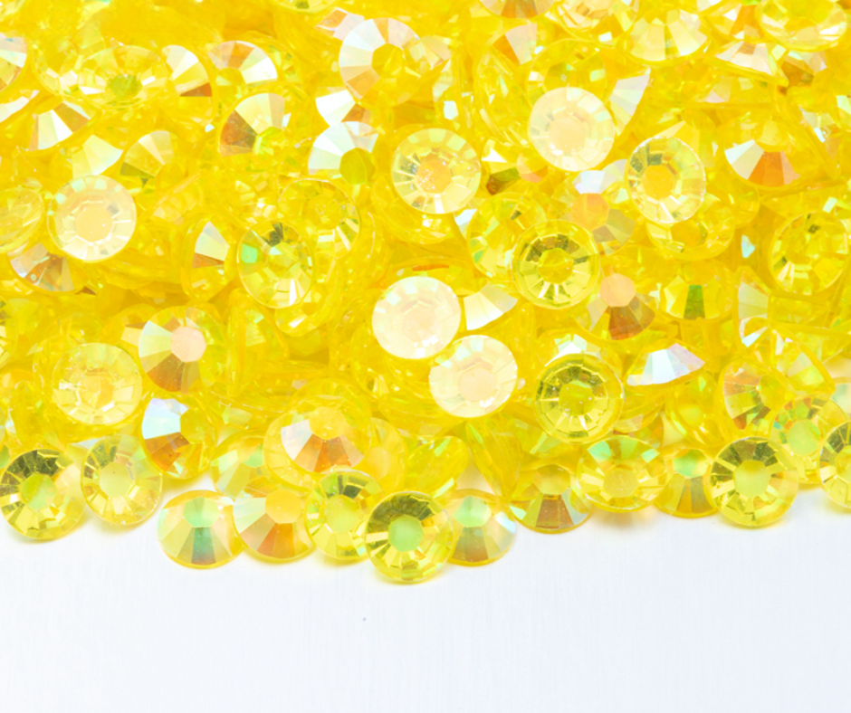Lemonade - Transparent AB Resin Rhinestones (3mm, 4mm &amp; 5mm) image 0