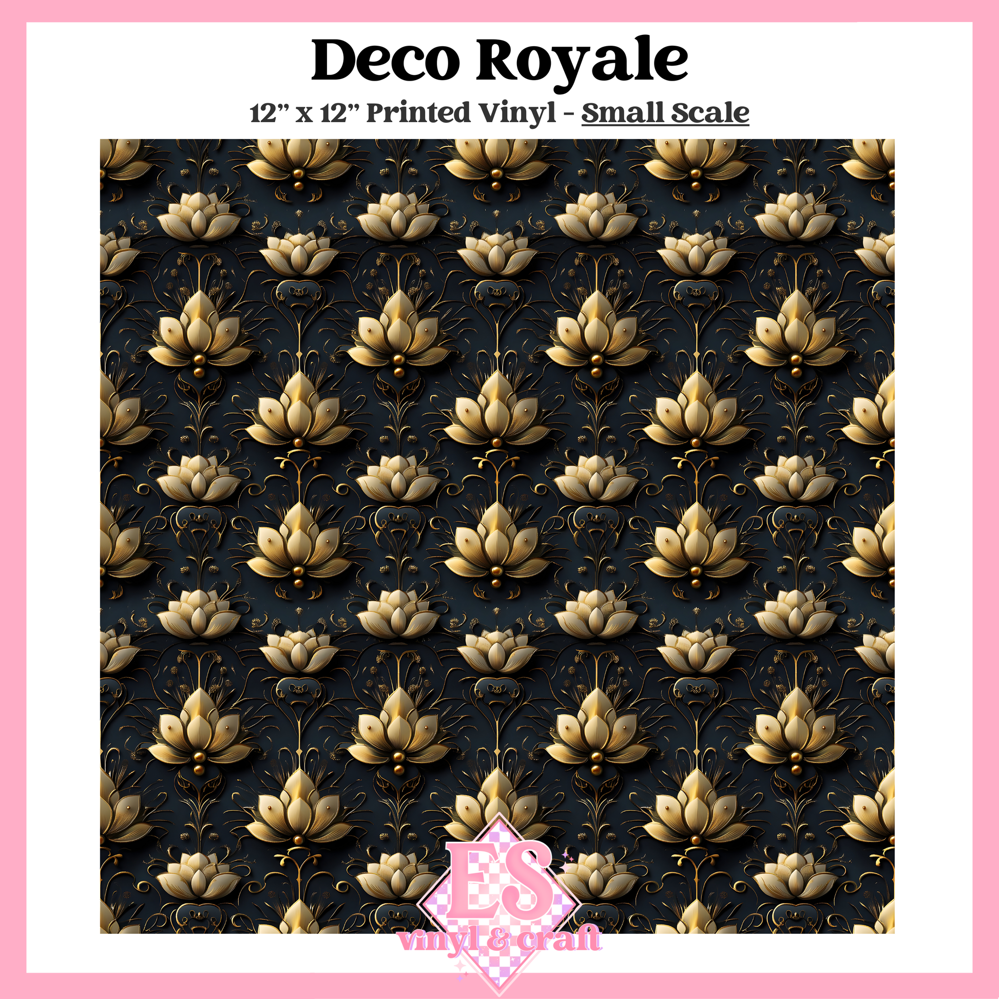 Deco Royale - Small or Large Scale Options - 12" x 12" Sheet image 1