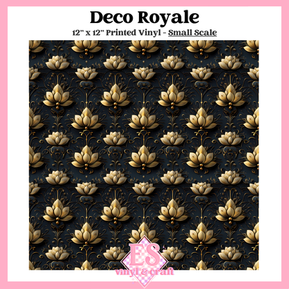 Deco Royale - Small or Large Scale Options - 12" x 12" Sheet image 1