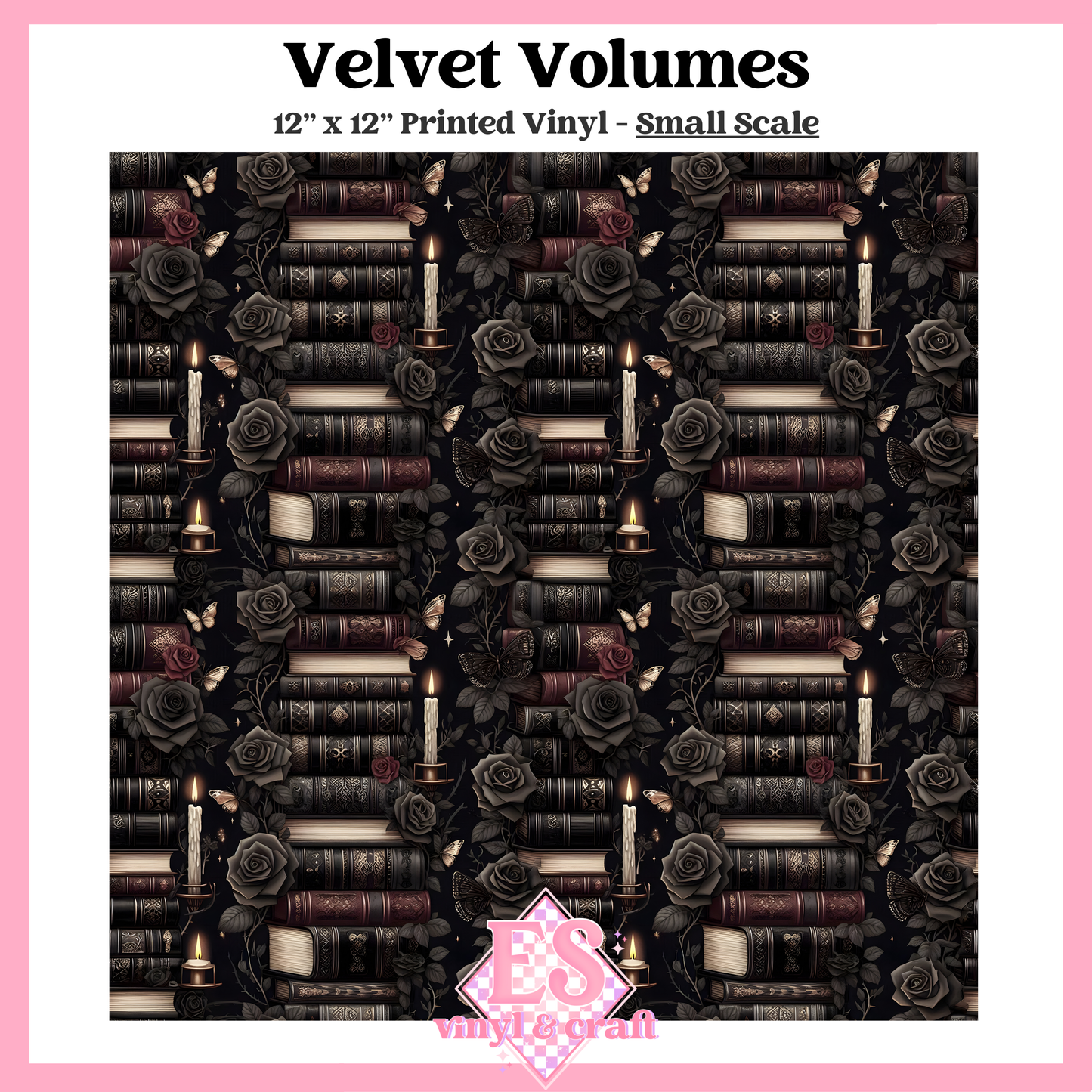 Velvet Volumes - Small or Large Scale Options - 12" x 12" Sheet image 1