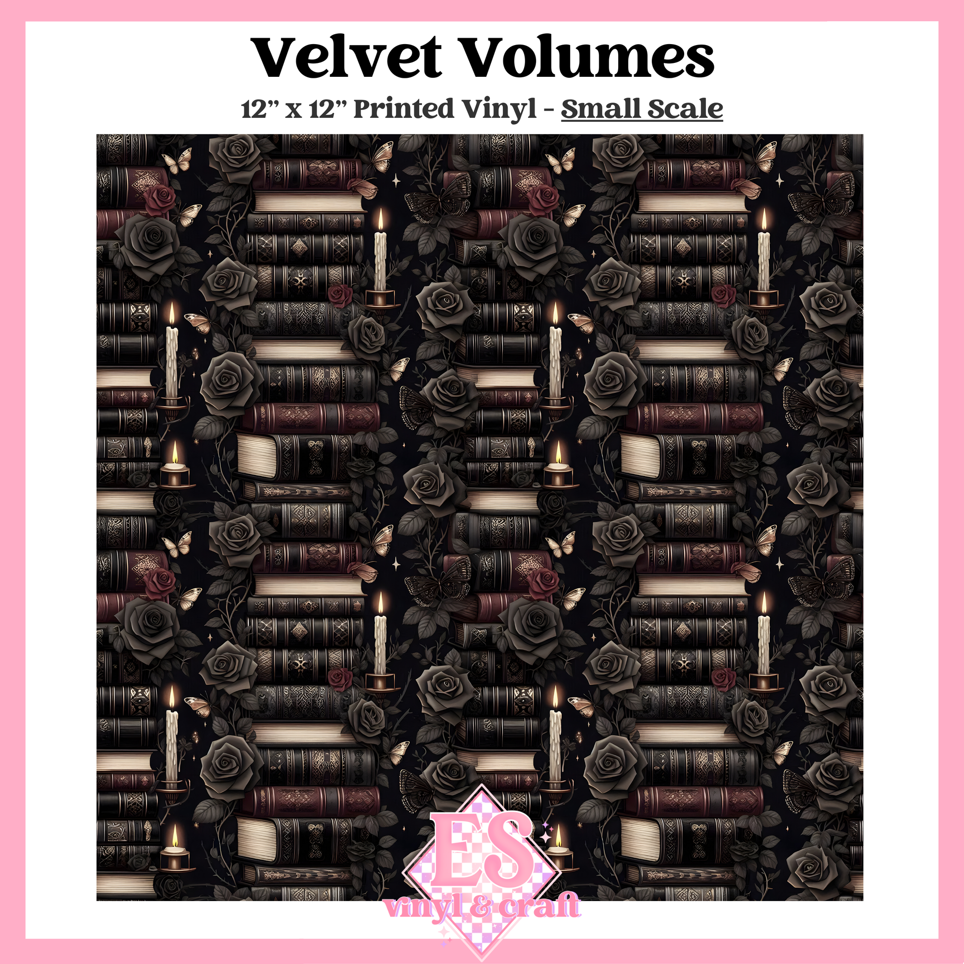 Velvet Volumes - Small or Large Scale Options - 12" x 12" Sheet image 1