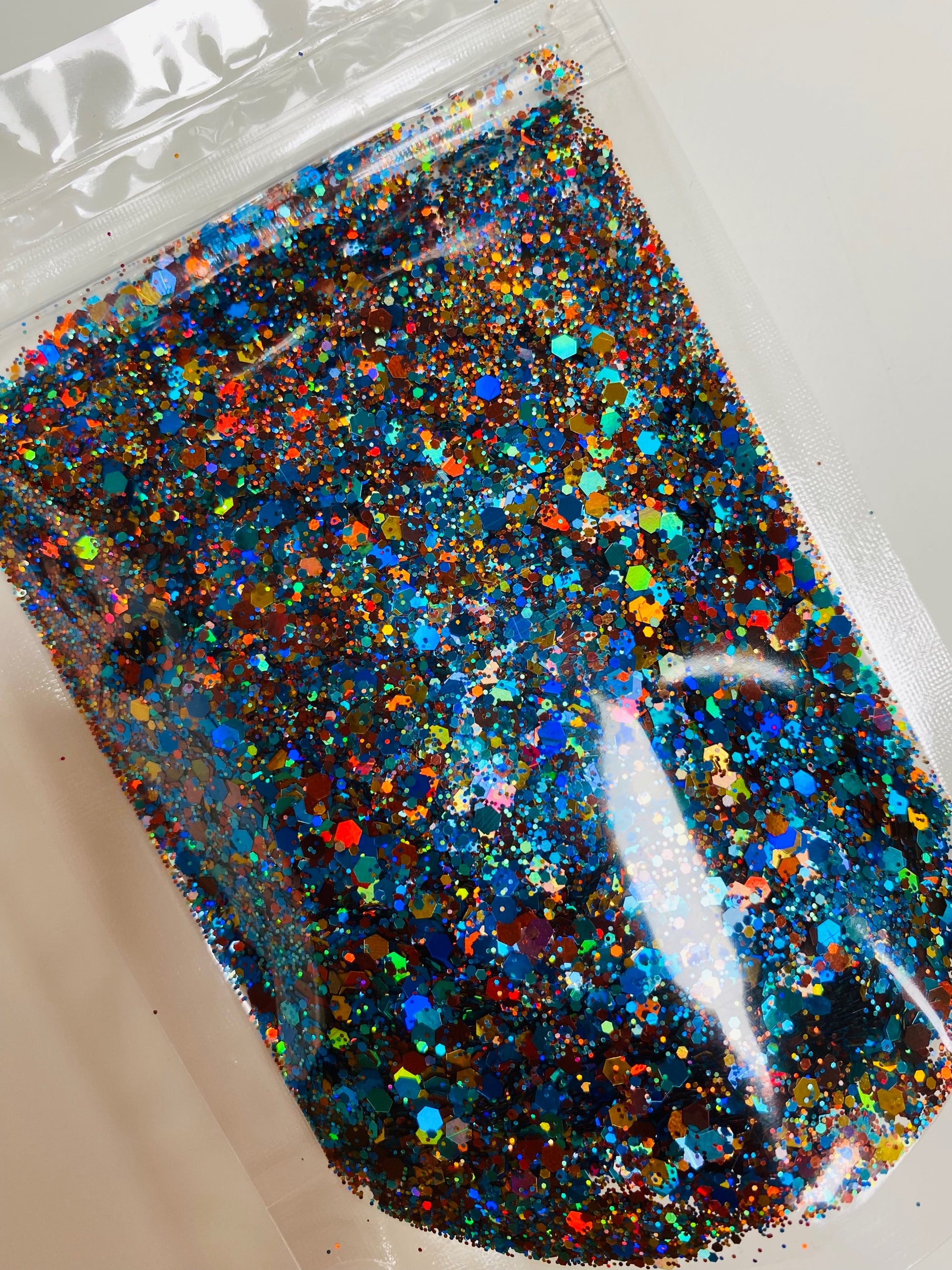 Ice and Fire - Holographic Chunk Glitter Mix image 1