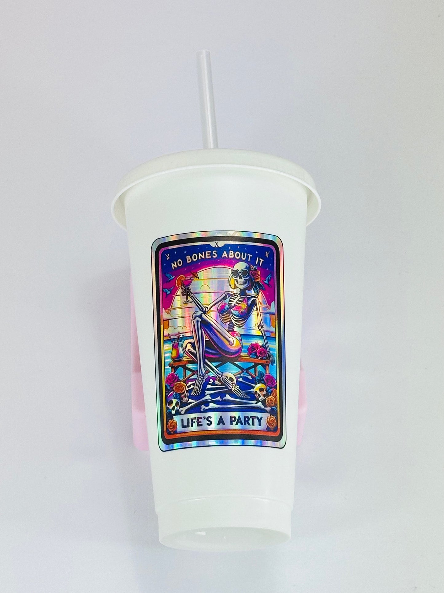 Tarot Card Decals - Teckwrap Holographic Rainbow Silver - Section 1 image 3
