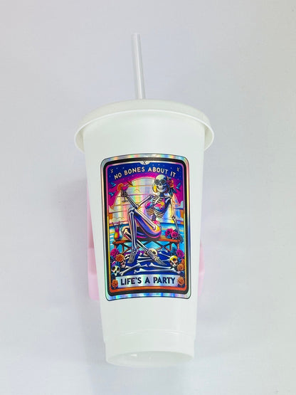 Tarot Card Decals - Teckwrap Holographic Rainbow Silver - Section 1 image 3