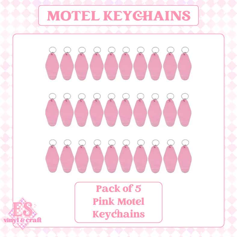 Motel Keychains (Packs of 5) image 1