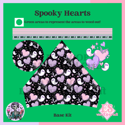 Spooky Hearts - 24oz Snowglobe Wrapper Kit image 4
