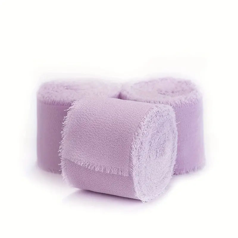 Chiffon Fringed Ribbon - 4cm x 5 Meters image 4