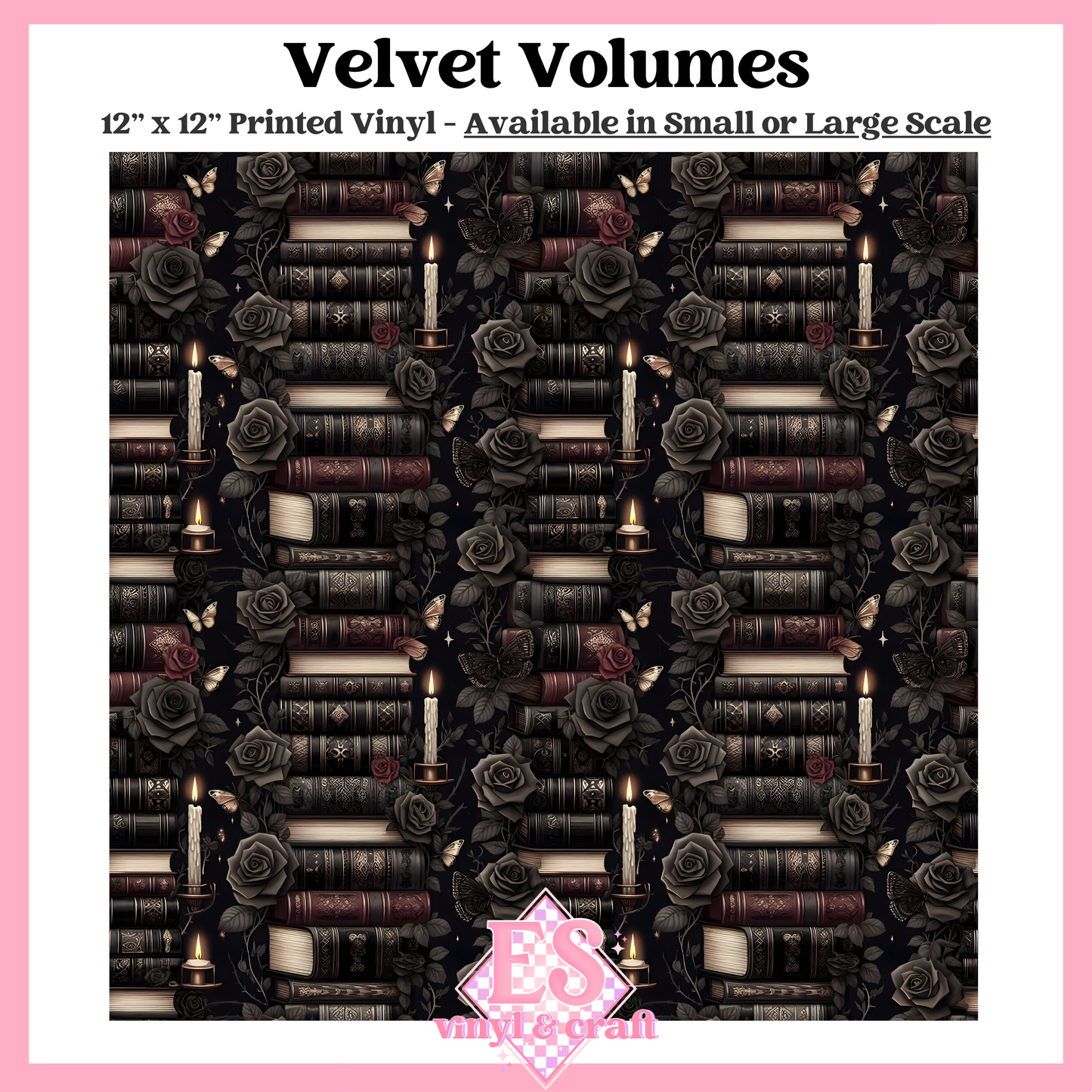 Velvet Volumes - Small or Large Scale Options - 12" x 12" Sheet image 0