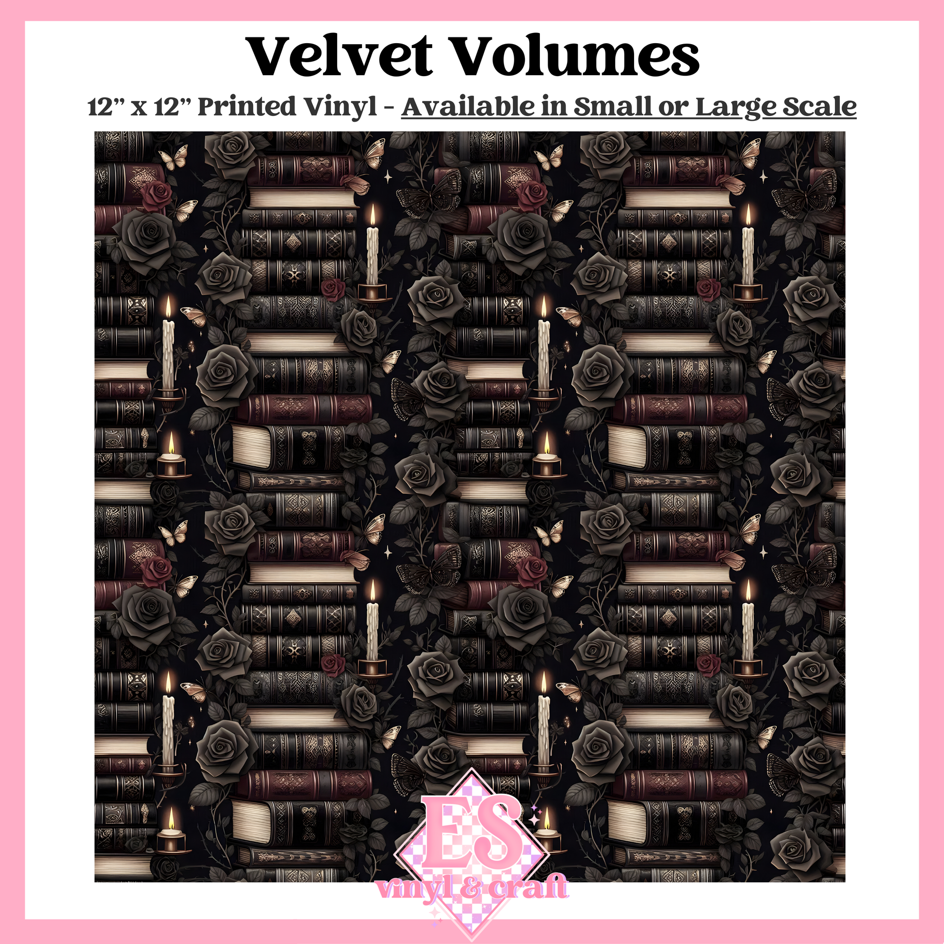 Velvet Volumes - Small or Large Scale Options - 12" x 12" Sheet image 0