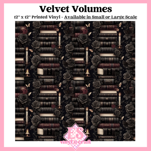 Velvet Volumes - Small or Large Scale Options - 12" x 12" Sheet image 0