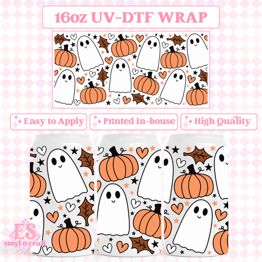 Autumn - 16oz Beer Can / Libbey UV-DTF Transfer image 0