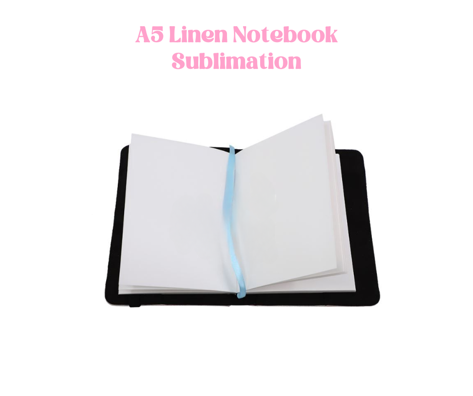 A5 Linen Notebook Sublimation image 1