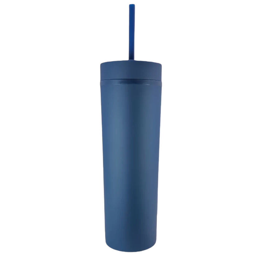 Matte Skinny Tumblers Double Wall 16oz (Letters Z - A11)