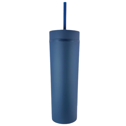 Matte Skinny Tumblers Double Wall 16oz (Letters Z - A11)