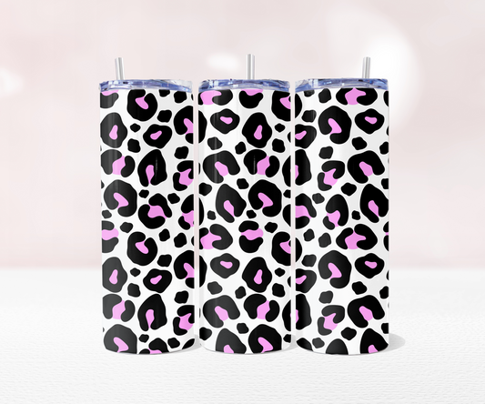 Leopard Print Seamless - Full 20oz Tumbler Sublimation Ready To Pr image 0