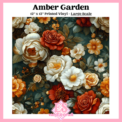 Amber Garden - Small or Large Scale Options - 12" x 12" Sheet image 2