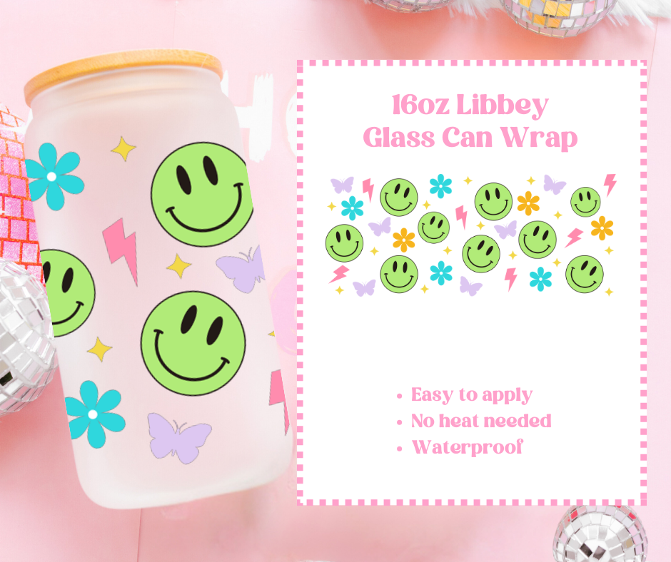 16oz Beer Can / Libbey UV-DTF Transfer image 12
