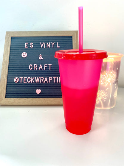 Cold Colour Change Cups 24oz  image 8